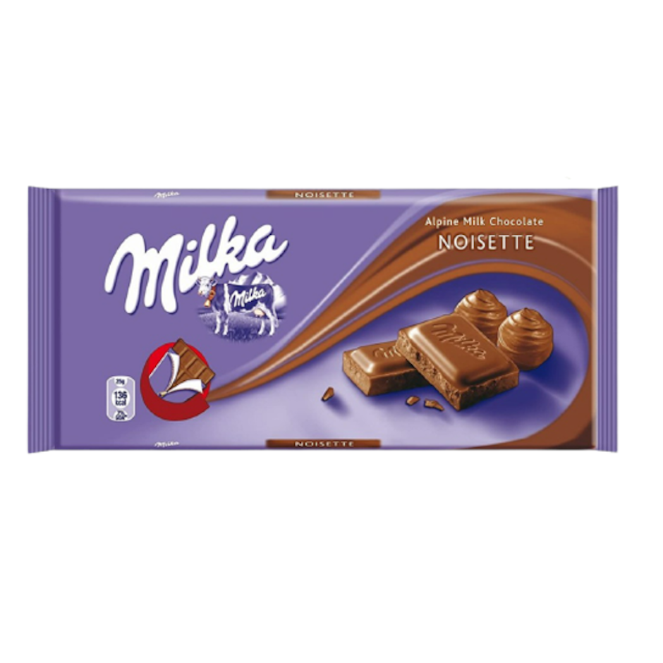Milka ช็อกโกแลต Noisette Translation missing: th.activerecord.decorators.item_part_image/alt
