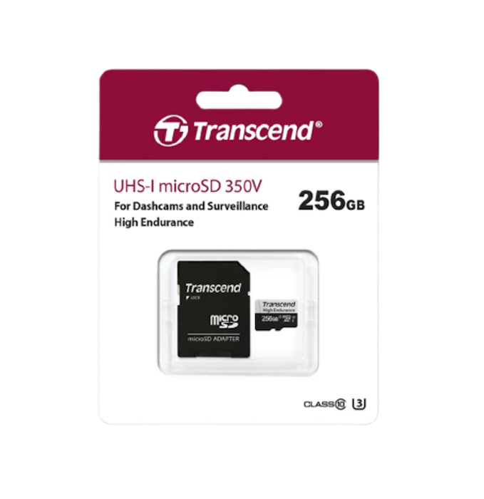 Transcend MicroSD Card UHS-I microSD 350V High Endurance Translation missing: th.activerecord.decorators.item_part_image/alt