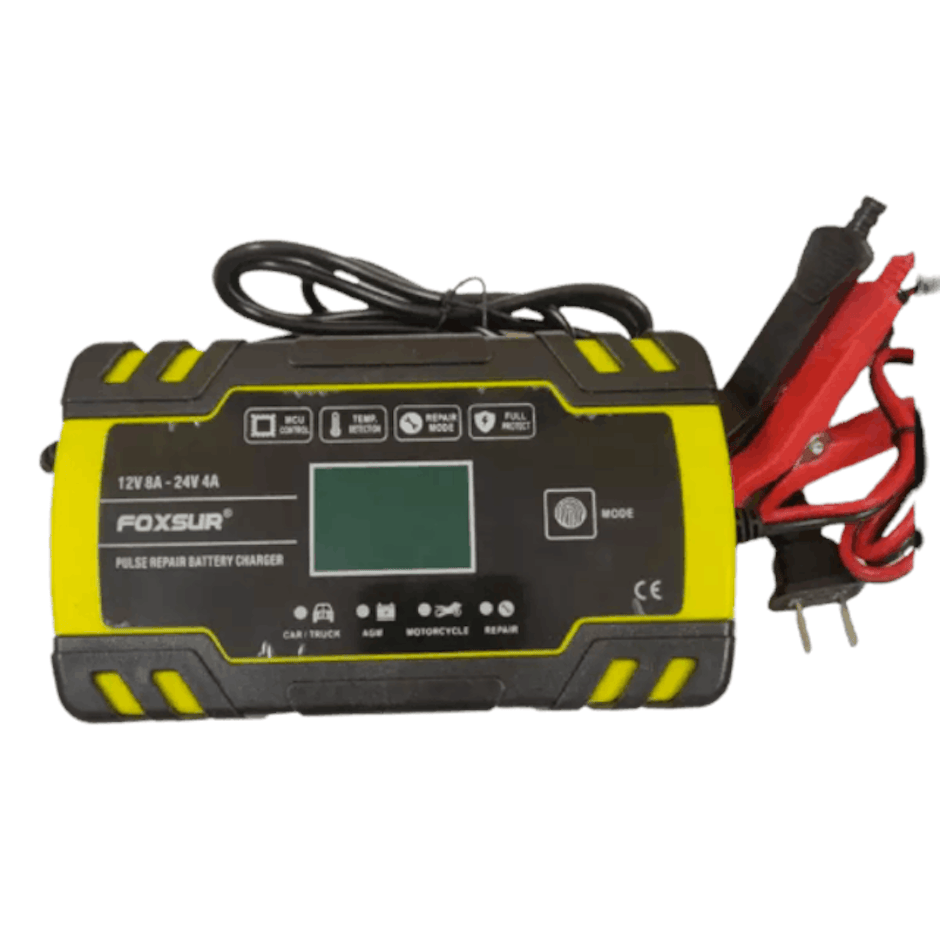 Foxsur เครื่องชาร์จ ฟื้นฟูแบตเตอรี่ FOXSUR Ver.8 / FBC122408D 12V 24V Translation missing: th.activerecord.decorators.item_part_image/alt