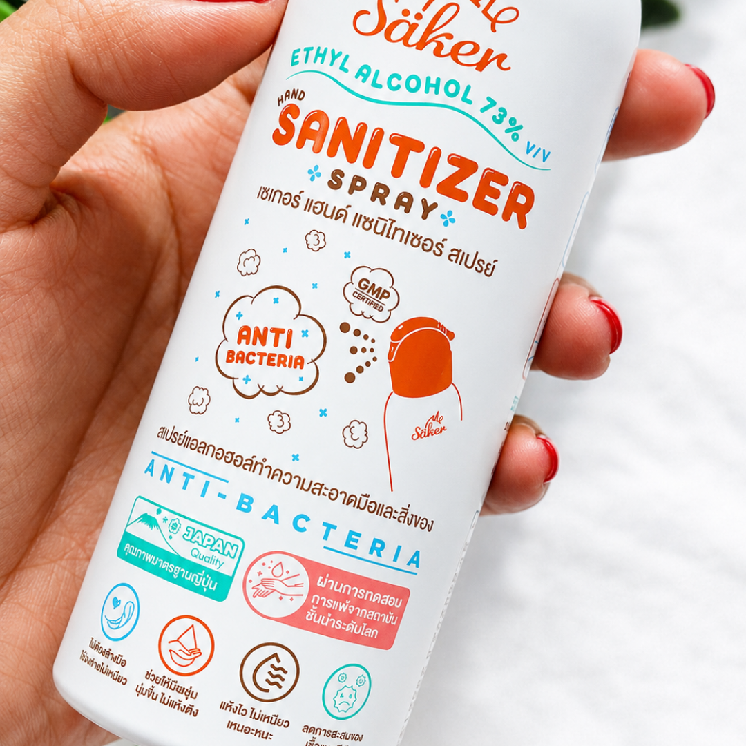 Saker  Saker Hand Sanitizer Spray Translation missing: th.activerecord.decorators.item_part_image/alt