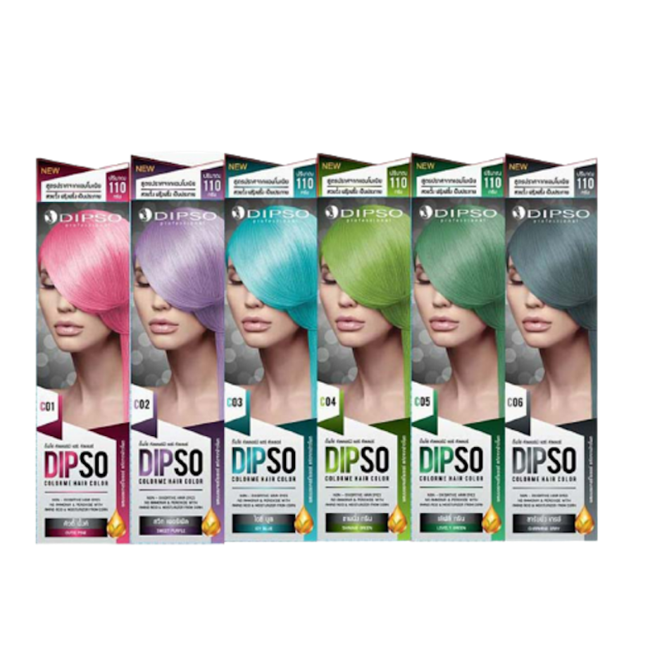 Dipso แว็กซ์เปลี่ยนสีผม Colorme Hair Color Translation missing: th.activerecord.decorators.item_part_image/alt