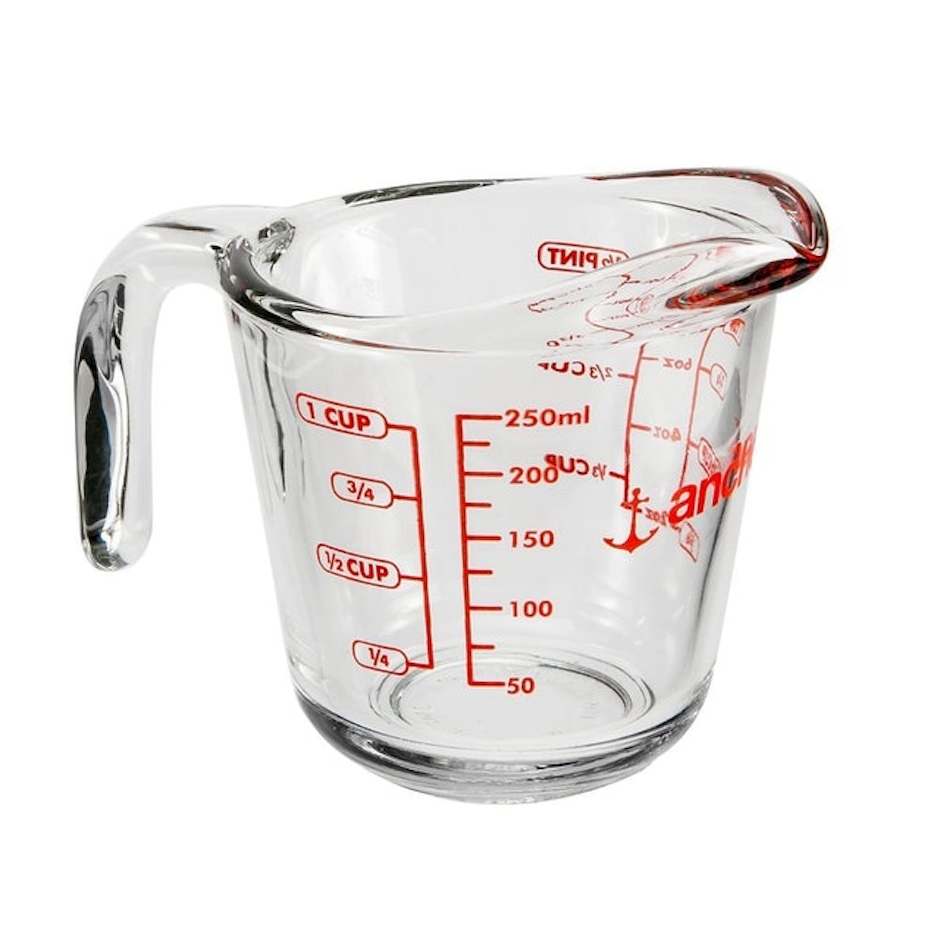 Anchor อุปกรณ์ทำคัพเค้ก แก้วตวง 8 oz Translation missing: th.activerecord.decorators.item_part_image/alt