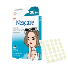 แผ่นดูดซับสิว รุ่นบาง Nexcare™ Acne Dressing