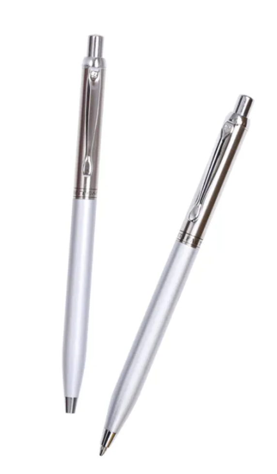 ปากกาลูกลื่น Iris Satin Chrome 1