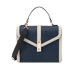 DELVIN Crossbody Flap Blue
