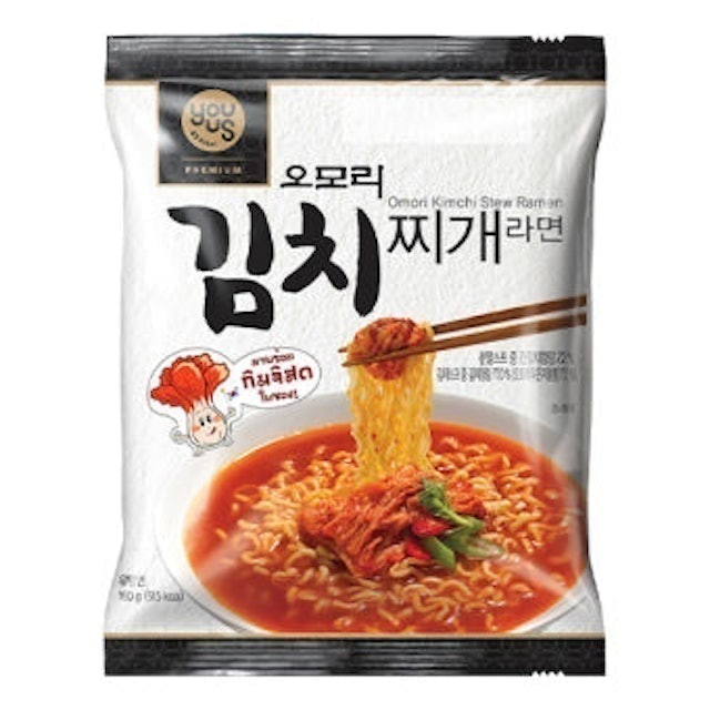 ของฝากเกาหลี บะหมี่กึ่งสำเร็จรูป Omori Kimchi Stew Ramen 1