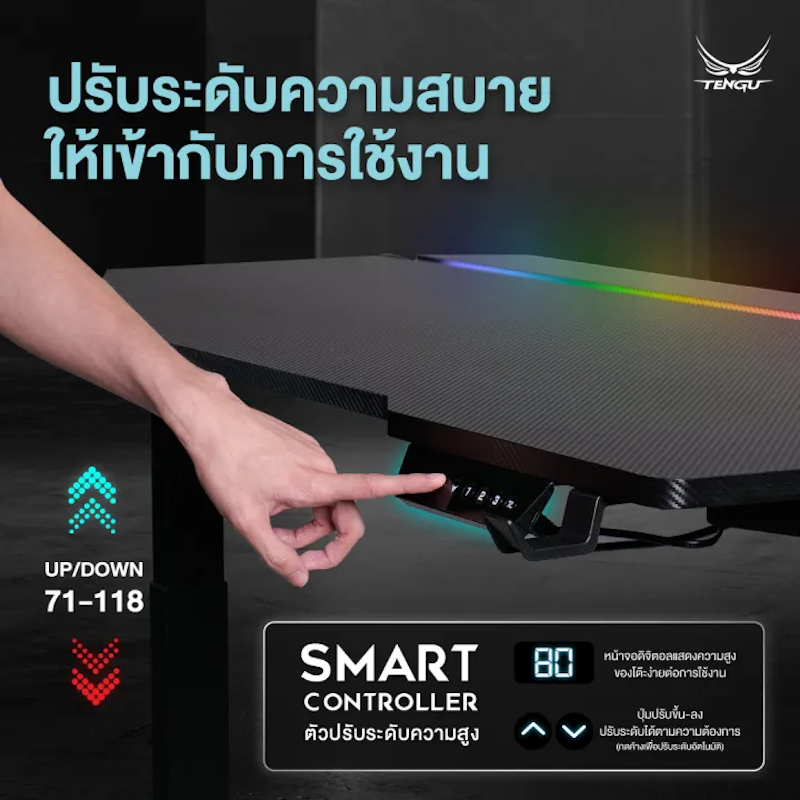 Kenshin Series Gaming Desk 2