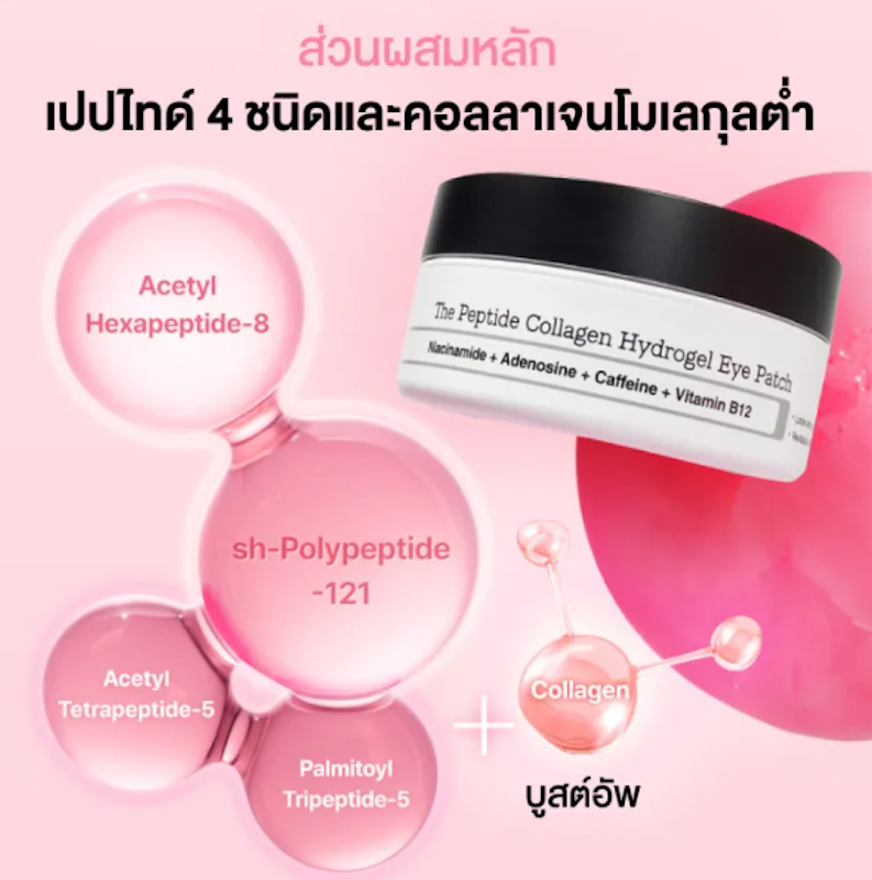 The Peptide Collagen Hydrogel Eye Patch 2