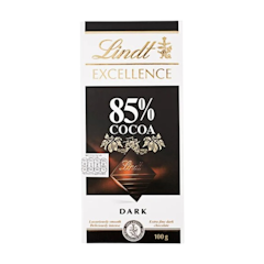 ดาร์กช็อกโกแลตบาร์ Excellence 85% Cocoa