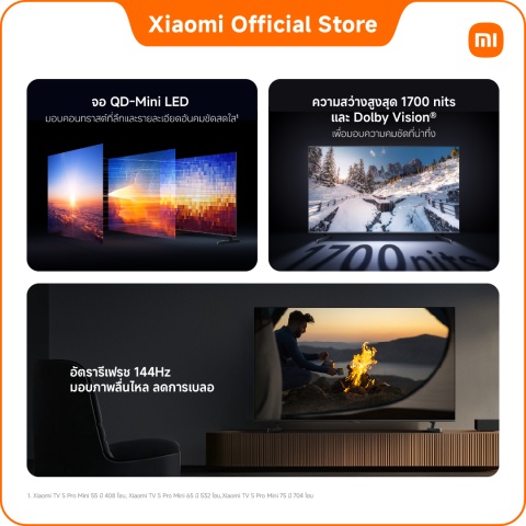 TV S Pro Mini LED 55 นิ้ว 2