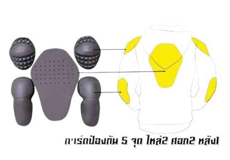 เสื้อการ์ด Scott Black 2