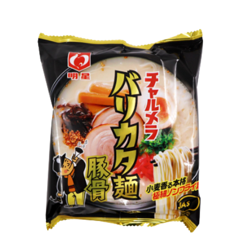 บะหมี่กึ่งสำเร็จรูป ราเมนญี่ปุ่น เส้นบะหมี่อบแห้ง 1