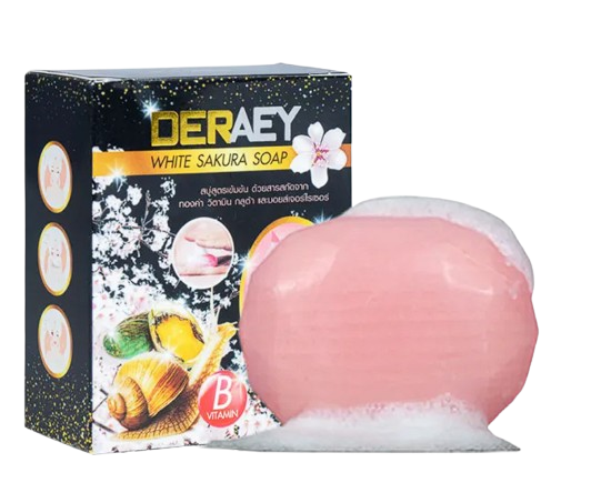 White Sakura Soap 1