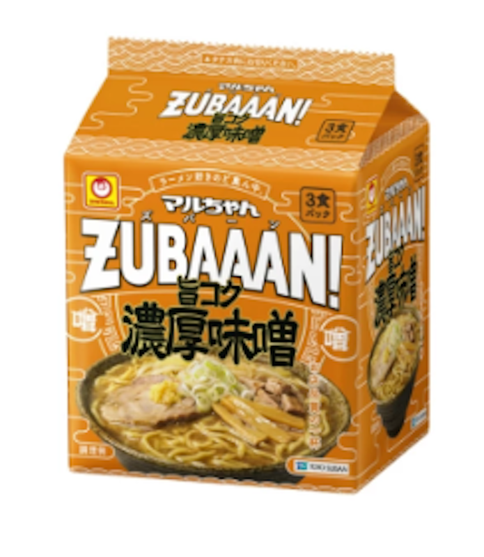 ราเมง Zubaan Uma Koku Noukou Miso Flavor Ramen 1