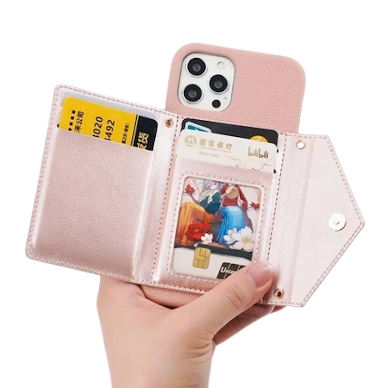 เคสไอโฟน สำหรับ iPhone คล้องมือ+สายสะพาย 2
