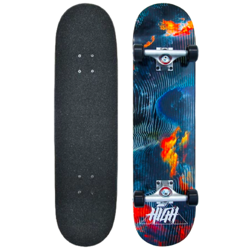 สเก็ตบอร์ดสำหรับเด็ก รุ่น High Cyclone Complete Skateboard 7.75 1