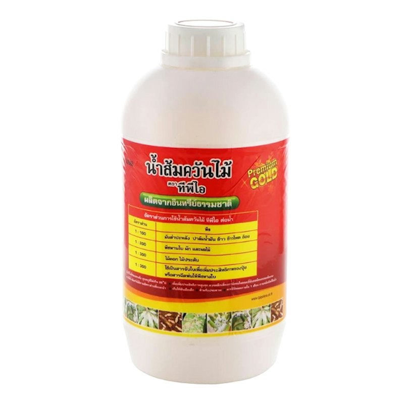 น้ำส้มควันไม้พรีเมี่ยมโกลด์ สูตรไร้กลิ่น 1