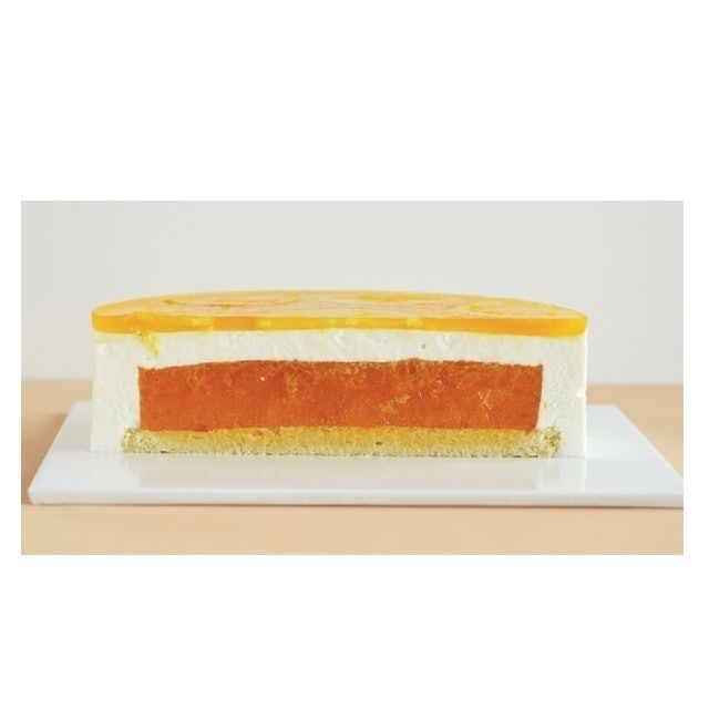 เค้กส้ม Orange Mousse Cheesecake 3