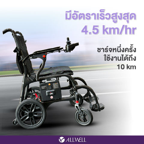 รถเข็นผู้สูงอายุไฟฟ้า รุ่น MoveAir 3