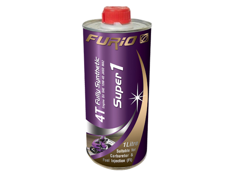 น้ำมันเครื่องมอเตอร์ไซด์สังเคราะห์ Furio Super1 1
