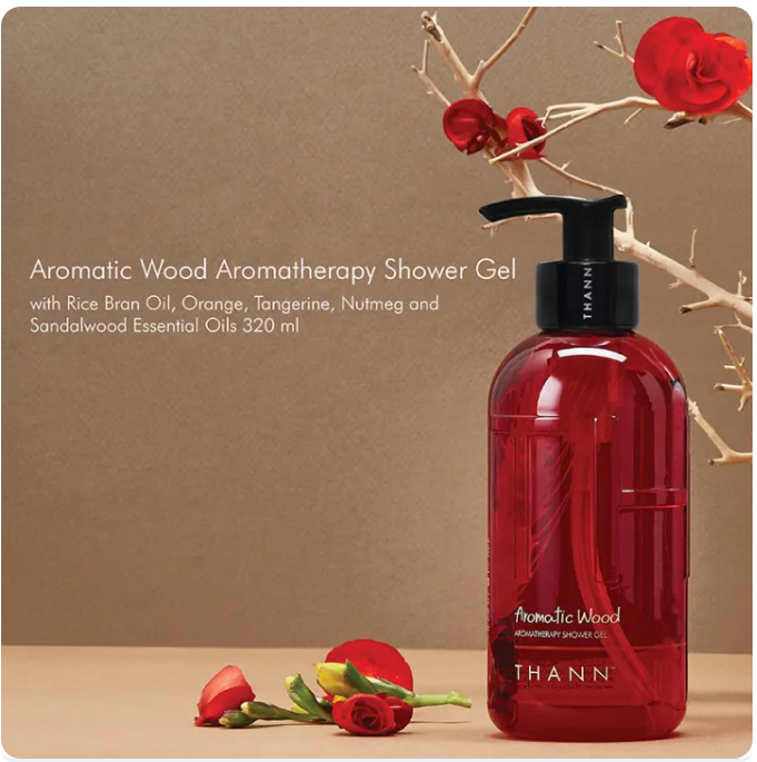 Aromatic Wood Aromatherapy Shower Gel  3