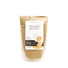 แฟลกซ์สีทองแบบบด Golden Flax Seeds