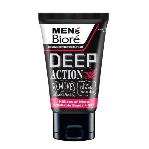 Double Scrub Deep Action โฟม ไมโครสครับ 1