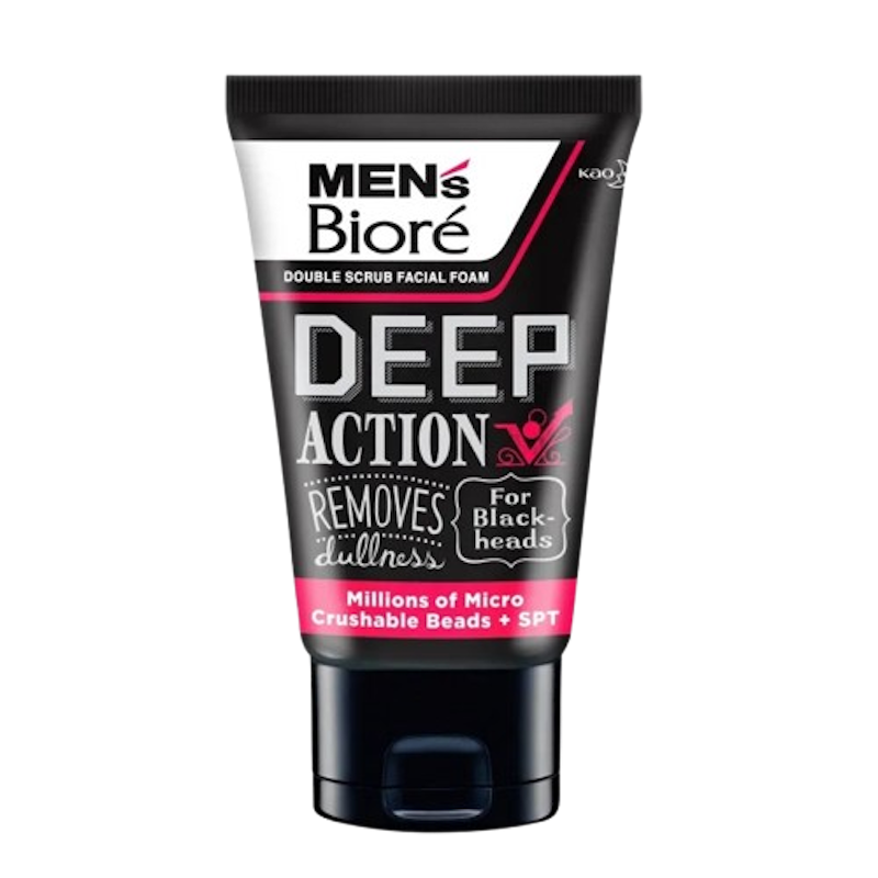 Double Scrub Deep Action โฟม ไมโครสครับ 1