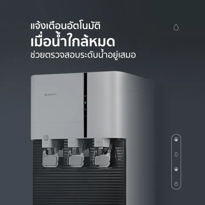 ตู้กดน้ำร้อน-เย็น 3 ระบบ รุ่น WD1 2