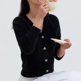 เสื้อคาร์ดิแกนผู้หญิง รุ่น Women's Fluffy Cardigan 2