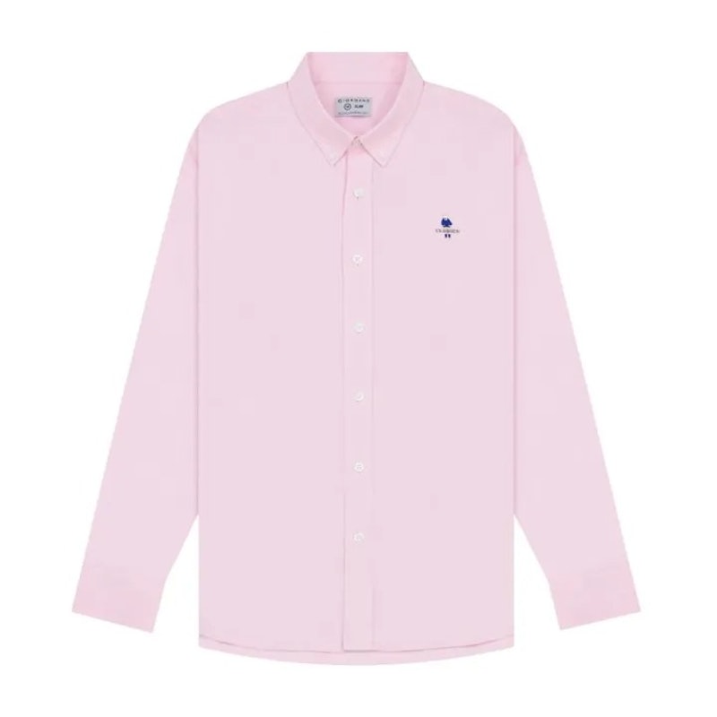 เสื้อเชิ้ตผู้ชาย Men's Slim Oxford Shirts 1