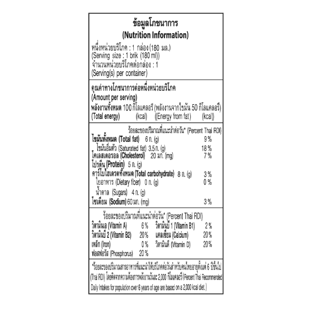 ผลิตภัณฑ์นมยูเอชทีรสจืด 2