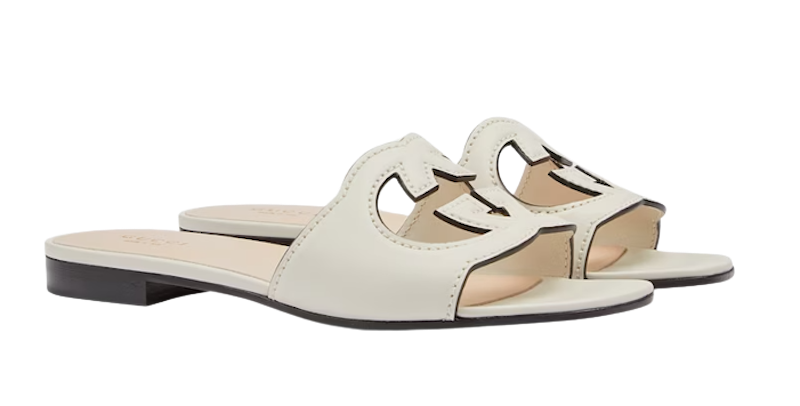 Interlocking G Cut Out Slide Sandal 3