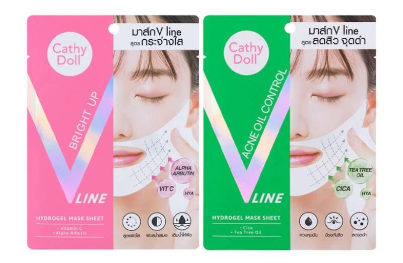 V Line Hydrogel Mask Sheet 1