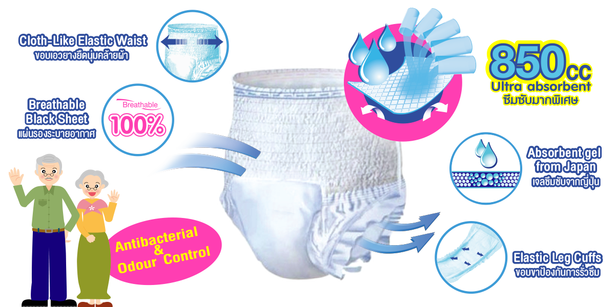Super Absorbed Pants 3