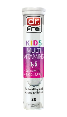 มัลติวิตามิน ผสม แคลเซียม Kids Multivitamins + Calcium 1