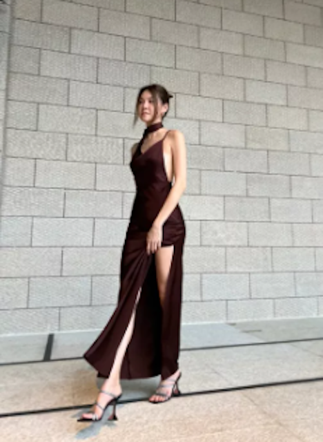  ชุดเพื่อนเจ้าสาว Iris maxi dress 2