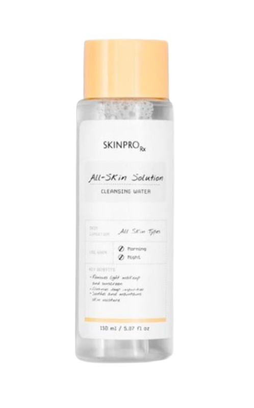 Rx All-Skin Solution Cleansing Water 1
