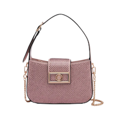 กระเป๋า LYN รุ่น Spike Crystal Shoulder Bag