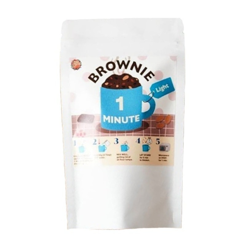 แป้งบราวนี่สำเร็จรูป 1 Minute Brownie Light 1