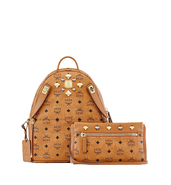 กระเป๋าแบรนด์เนม รุ่น Retro Dual Stark Backpack in Visetos 4
