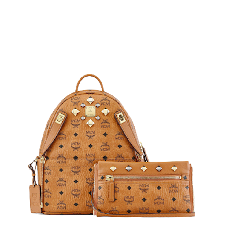 กระเป๋าแบรนด์เนม รุ่น Retro Dual Stark Backpack in Visetos 4
