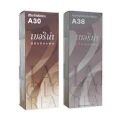 ยาย้อมผม สีชานมไต้หวัน A30 + A38