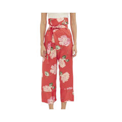 กางเกงเล Red Floral Oceana Pants