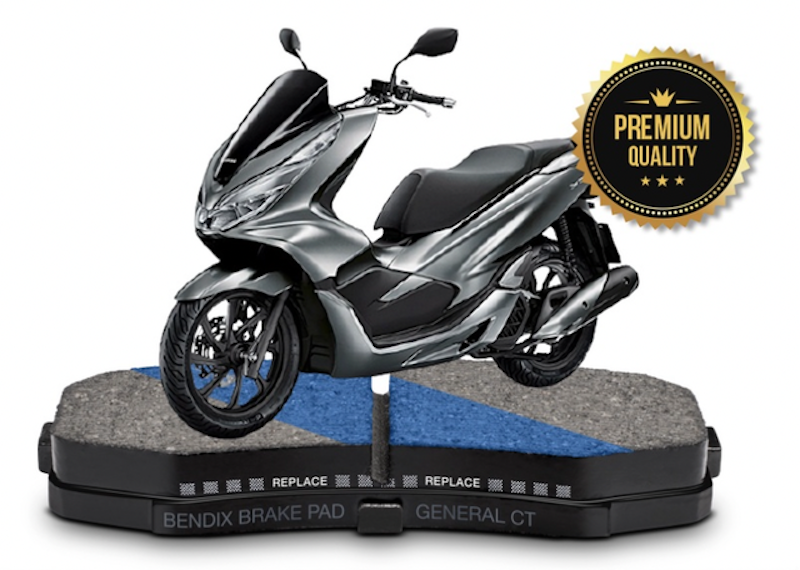 ผ้าเบรคมอเตอร์ไซค์ HONDA PCX150 1