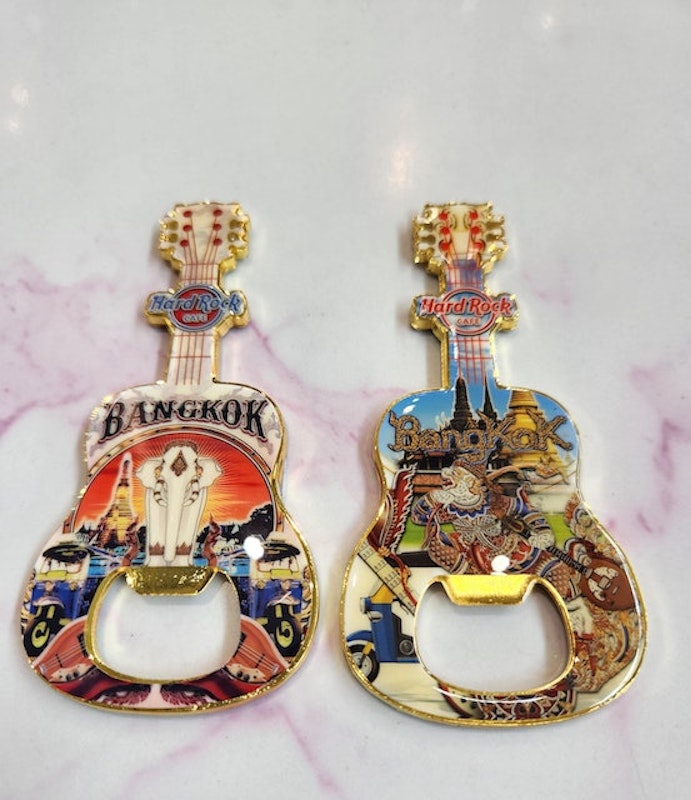 ของสะสม Hard Rock Rock Shop Erawan Opener Magnet 3
