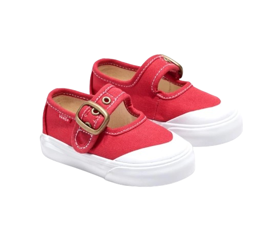 รองเท้าเด็ก Toddler Mary Jane - Canvas Tomato 1