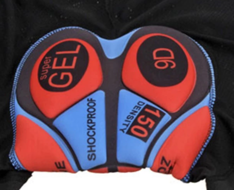 เสื้อจักรยาน กางเกงปั่นจักรยาน เป้า GEL9D 2
