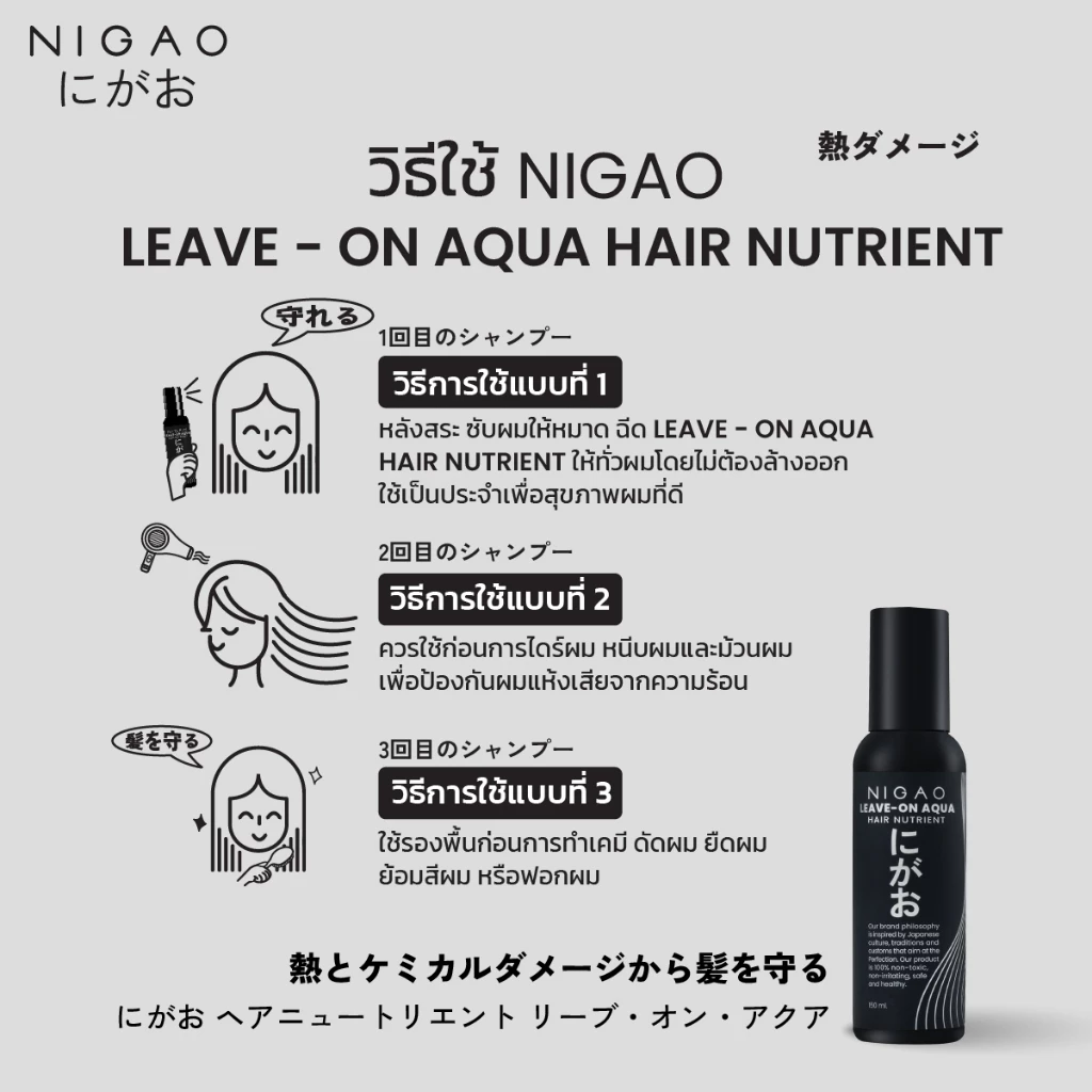 Leave-On Aqua Hair Nutrient 4