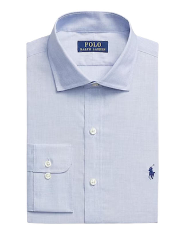 เสื้อเชิ้ต Slim Fit รุ่น Slim Fit Poplin Shirt 3